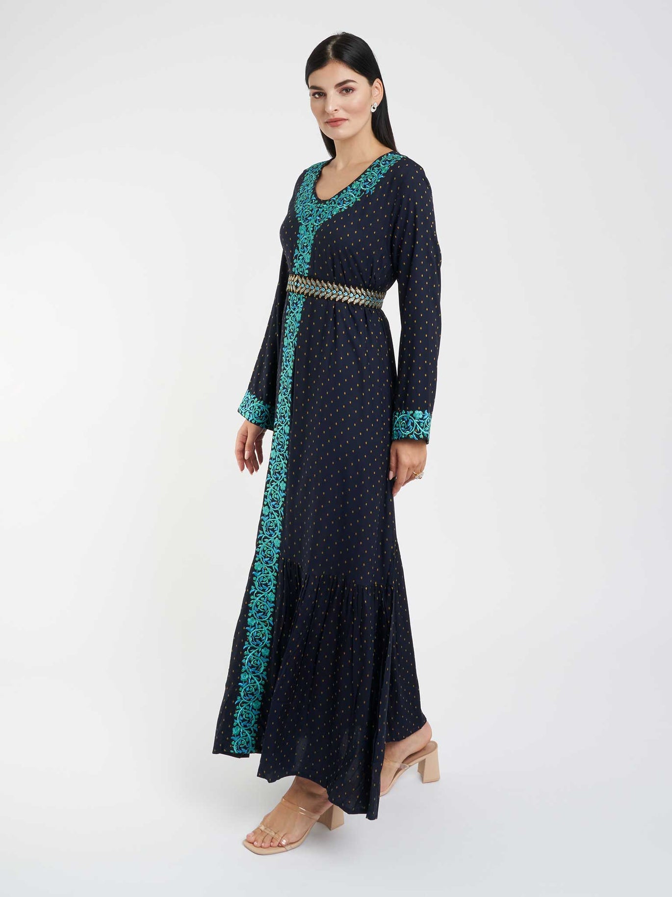 Buy Jalabiya Dresses Online from Jalabiya Shops in Dubai Kashkha